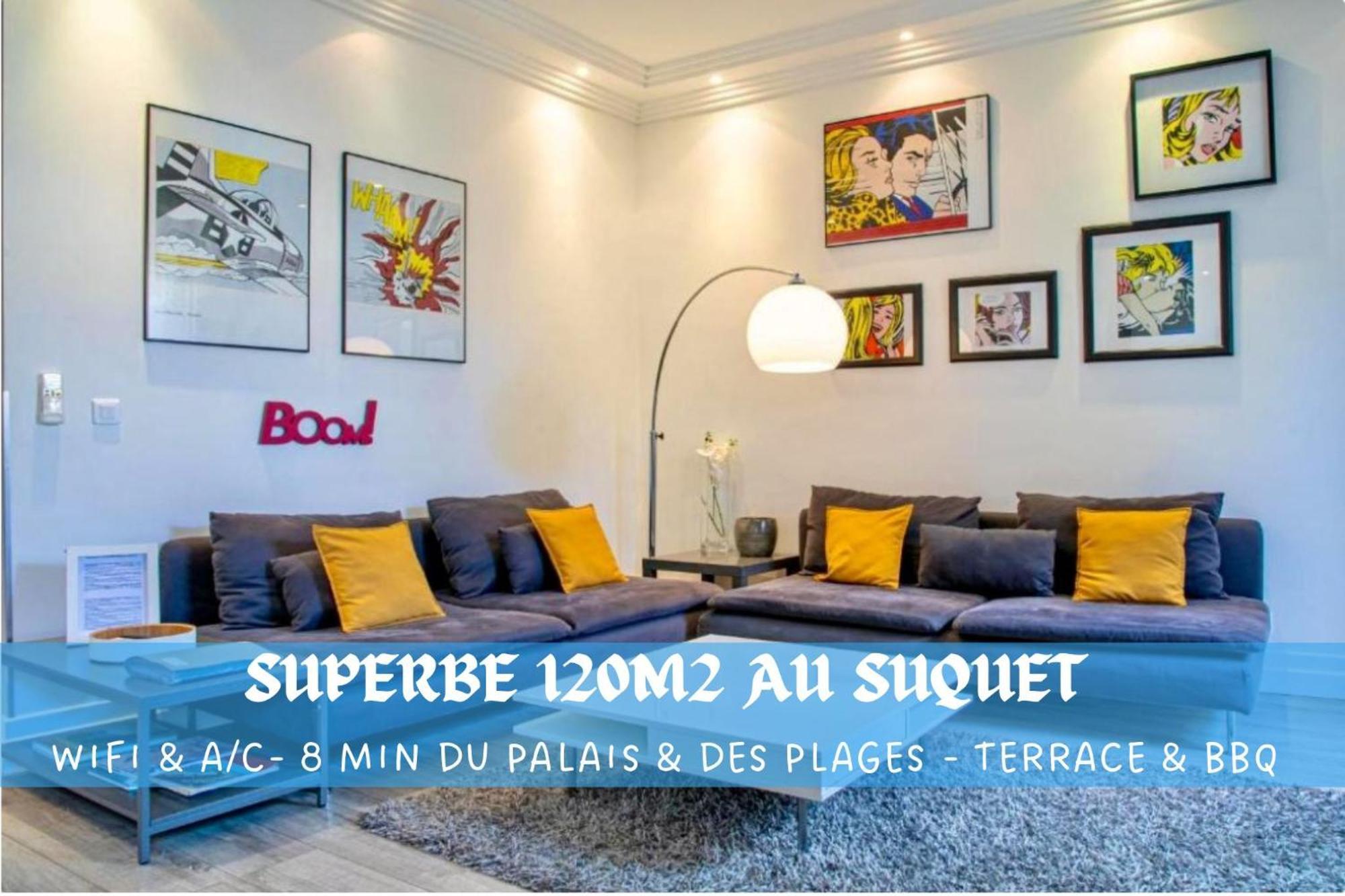 Apartament Superbe 120m2 Au Suquet - With Style Cannes
